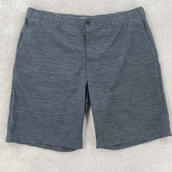 Ben Hogan Performance Stretch Heathered Gray Golf Shorts Quick Dry Stretch Sz 40 - Picture 1 of 9